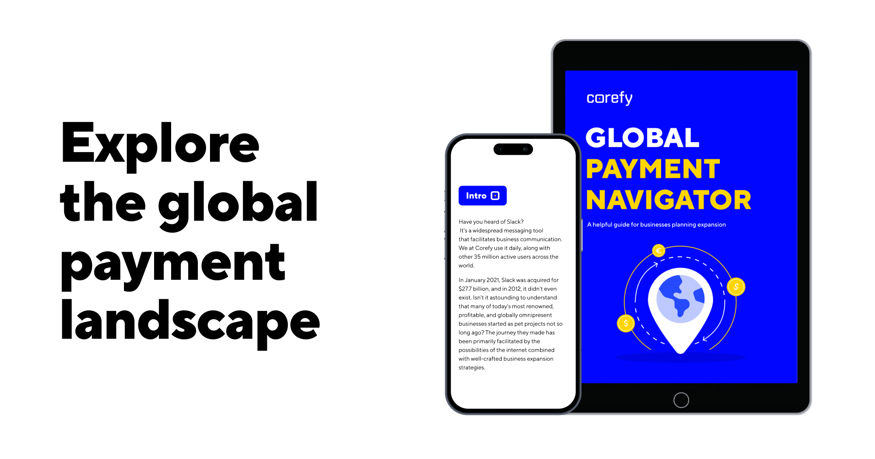 Global payment navigator • Corefy