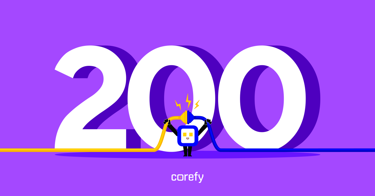 We've reached 200 ready-made integrations milestone